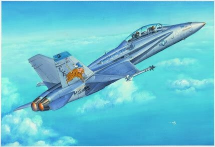 Hobby Boss - F/A-18D Hornet 1:48