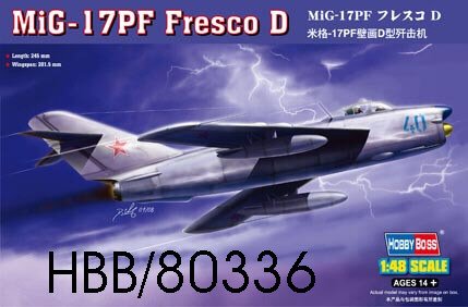Hobby Boss - Mig-17Pf Fresco D 1:48