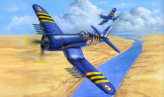 Hobby Boss - F4U-7 Corsair Arromanches 1:48