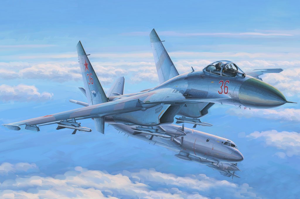 Hobby Boss - Su-27 Flanker Early 1:48