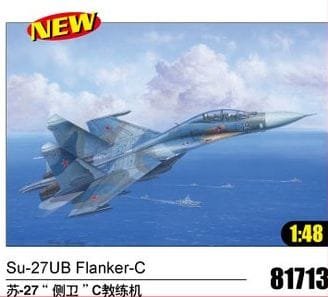 Hobby Boss - Su-27Ub Flanker C 1:48