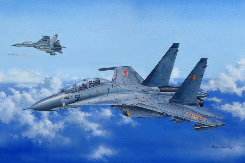 Hobby Boss - Su-30Mkk Flanker G 1:48
