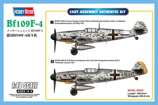Hobby Boss - Bf-109F-4 1:48