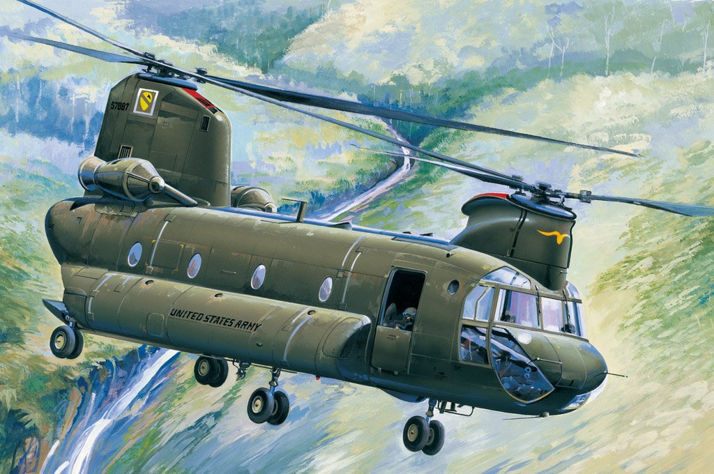 Hobby Boss - CH-47A Chinook 1:48