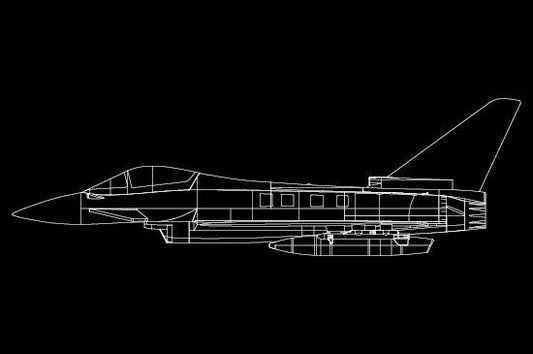 Hobby Boss - EF-2000 Eurofighter Typhoon 200mm