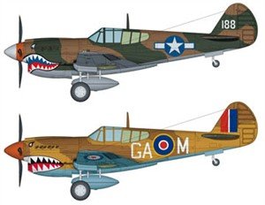 Hobby Boss - P-40M Kitty Hawk Fighter 1:48