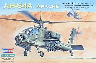 Hobby Boss - Ah-64A Apache Attack Heli 1:72