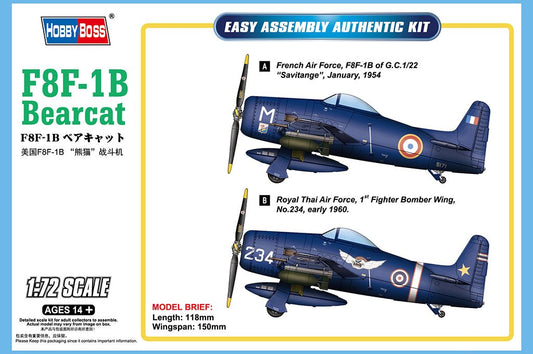 Hobby Boss - F8F-1B Bearcat 1:72