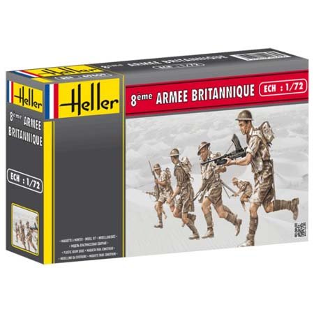 Heller - British WW2 8th army 1:72