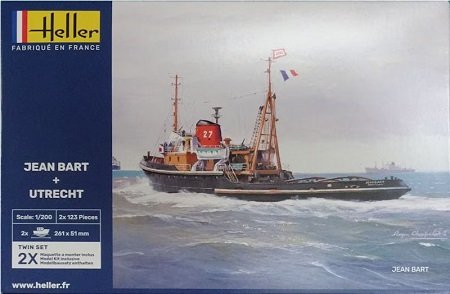 Heller - Jean Bart&Ultrec tug boats 1:200