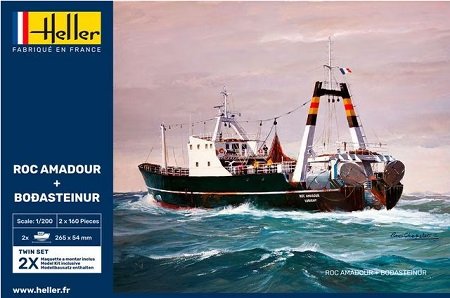 Heller - Roc Amadour ship collection 1:200