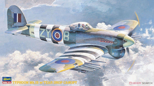Hasegawa - Typhoon Mk.1B w/tear drop canopy 1:48