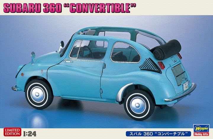 Hasegawa - Subaru 360 Convertible 1:24