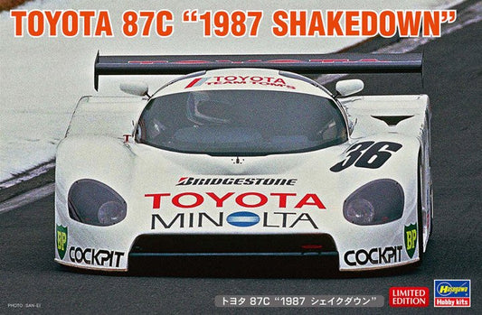 Hasegawa - Toyota 87c 1987 Shakedown 1:24