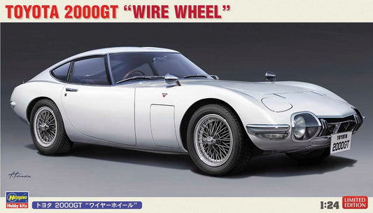 Hasegawa - Toyota 2000GT Wire Wheel 1:24