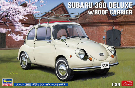 Hasegawa - Subaru 360 Deluxe w/roof carrier 1:24