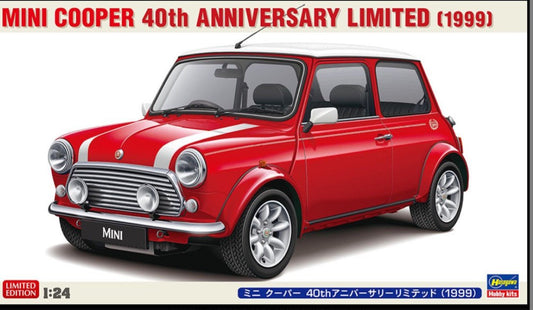 Hasegawa - 1999 Mini Cooper 40th Anniversary 1:24