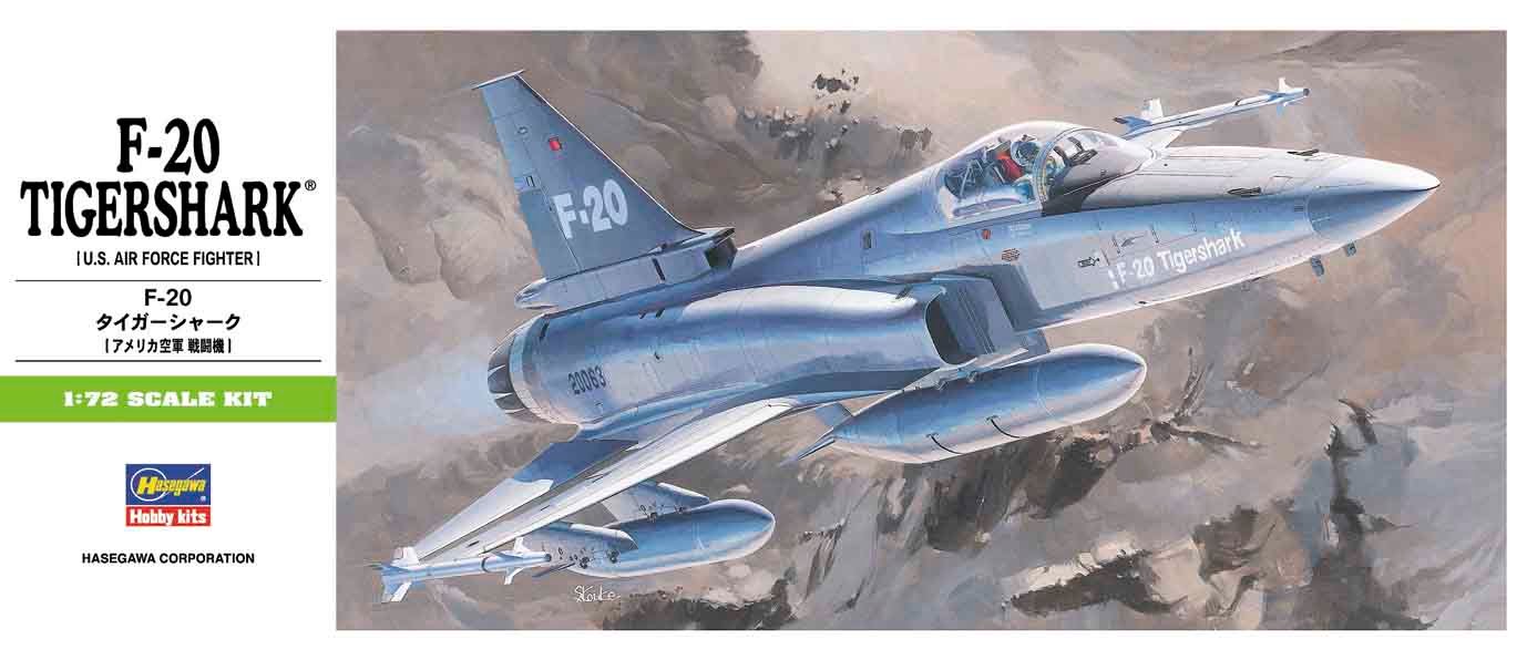 Hasegawa - F-20 Tigershark 1:72