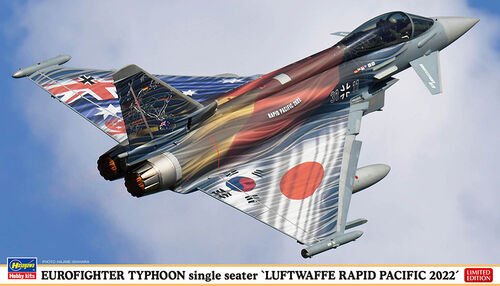 Hasegawa - Typhoon Single Seat Luftwaffe Rapid 1:72