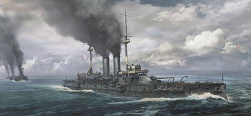 Hasegawa - Battleship Mikasa 1:700