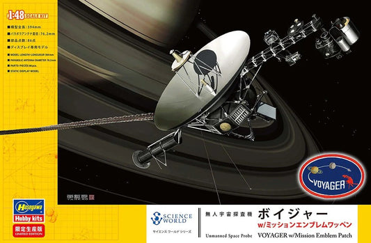 Hasegawa - Voyager Space Probe w/Mission Patch 1:48