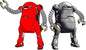 Hasegawa - MechatroWeGo #20 Old Red & Silver 1:35