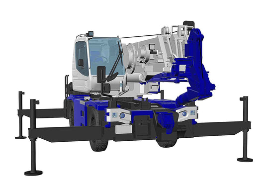 Hasegawa - Tadano Rough Terrian Crane Gr-130 1:35