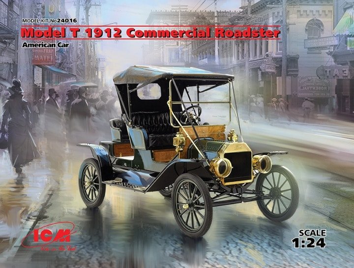 ICM - American Model T 1912 Rdstr:24
