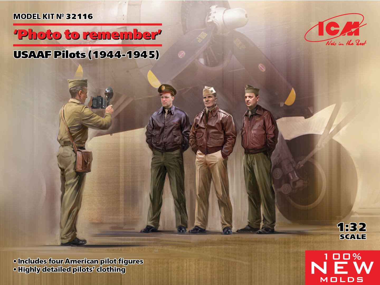 ICM - 'Photo to Remember USAAF Pilots