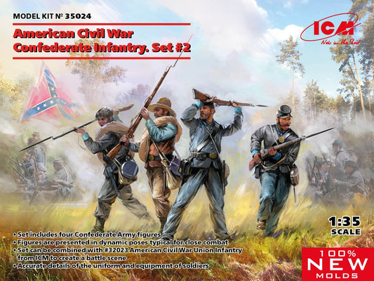ICM - American Civil War Confed.#2 1:35