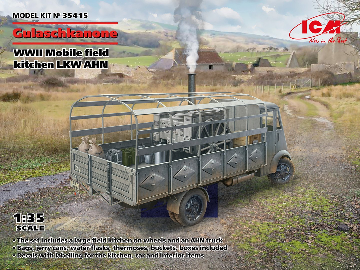 ICM - WW2 German mobile field kitchen