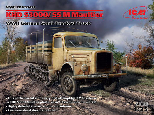 ICM - KHD S3000/SS N Maultier Semi-Tracked :35