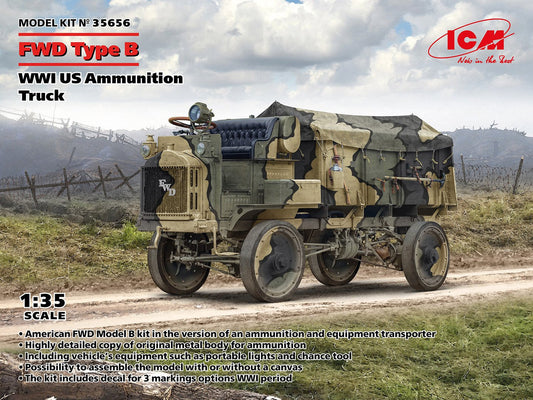 ICM - WW1 FWD Type B US ammo truck 1:35