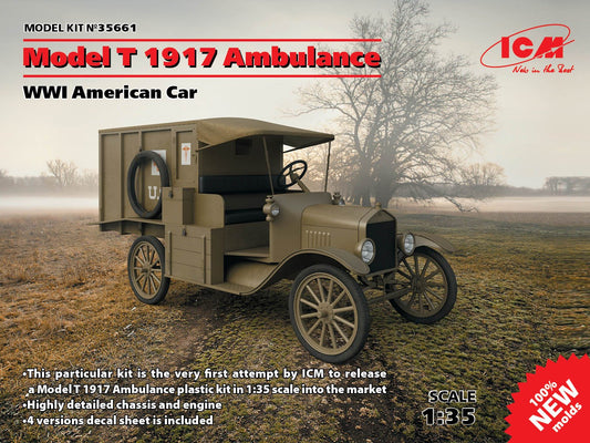 ICM - WW1 1917 Model T ambulance 1:35