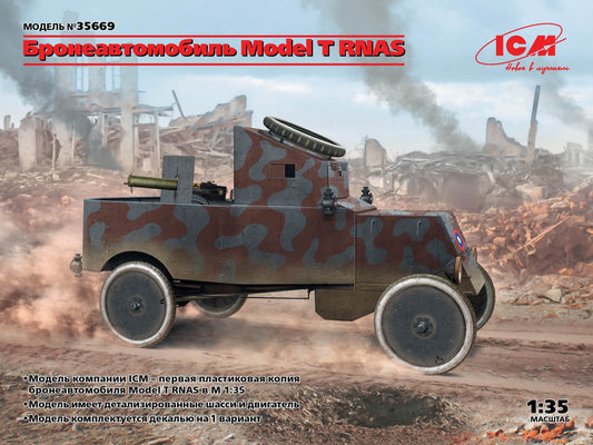 ICM - Model T RNAS Armoured Car 1:35