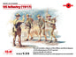 ICM - WW1 US infantry, 1917, 4 figs 1:35