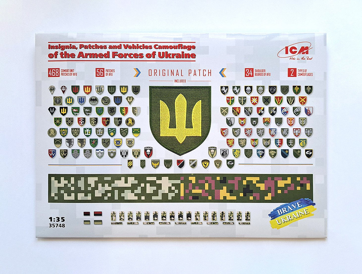 ICM - Insignia&Patches Ukrainian Vehicles 1:35