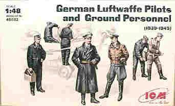 ICM - LUFTWAFFE PILOTS & CREW 1:48