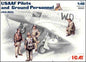 ICM - USAAF PILOTS & GROUND CREW 1941-45 1:48