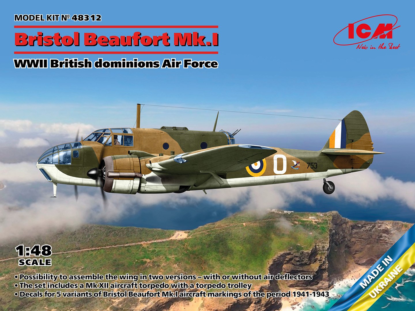 ICM - Beaufort Mark1 British Dominion 1:48