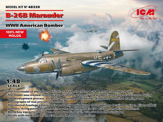 ICM - US B-26B Marauder Bomber 1:48