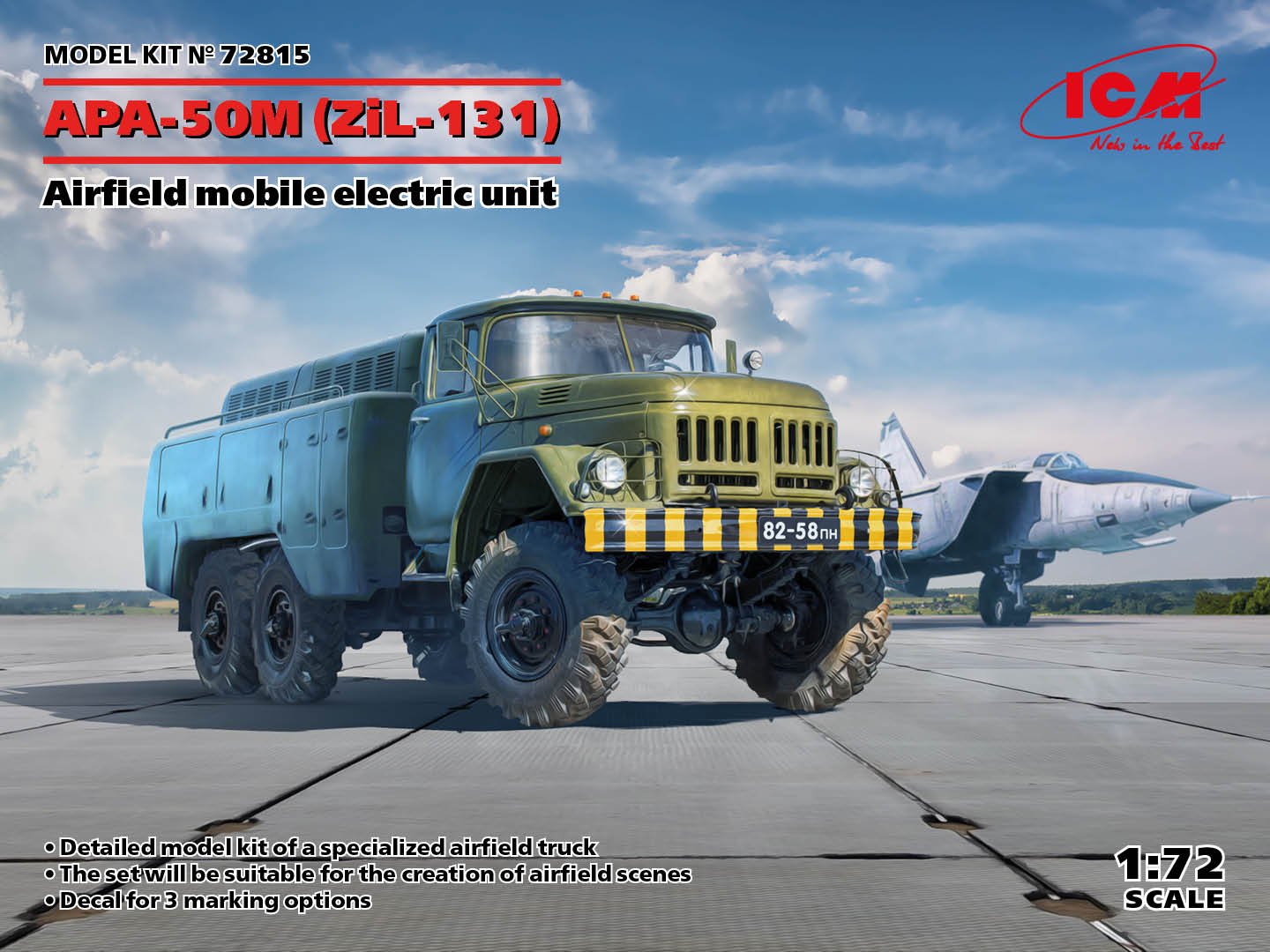 ICM - APA50M Airfield Mobile Electric 1:72