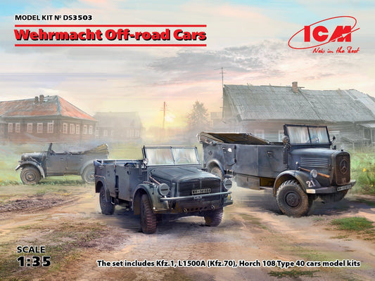 ICM - Wehrmacht Off-Road Cars 1:35