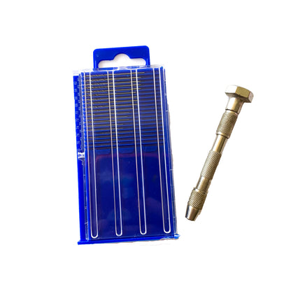 Model Expo - Tools - Swivel Vise + 20 Piece. Mini Drill Set