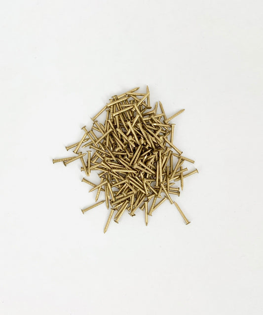 Model Expo - 1/32 x 5/16" (.7 x 8mm) Brass Nail 200 pcs