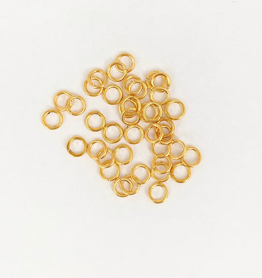 Model Expo - 3/16" (5mm) Brass Split Ring40 pcs
