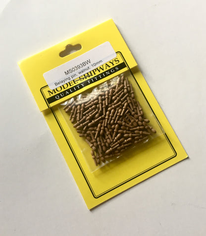 Model Expo - 3/8" (10mm) Walnut Belaying Pin 150 pcs