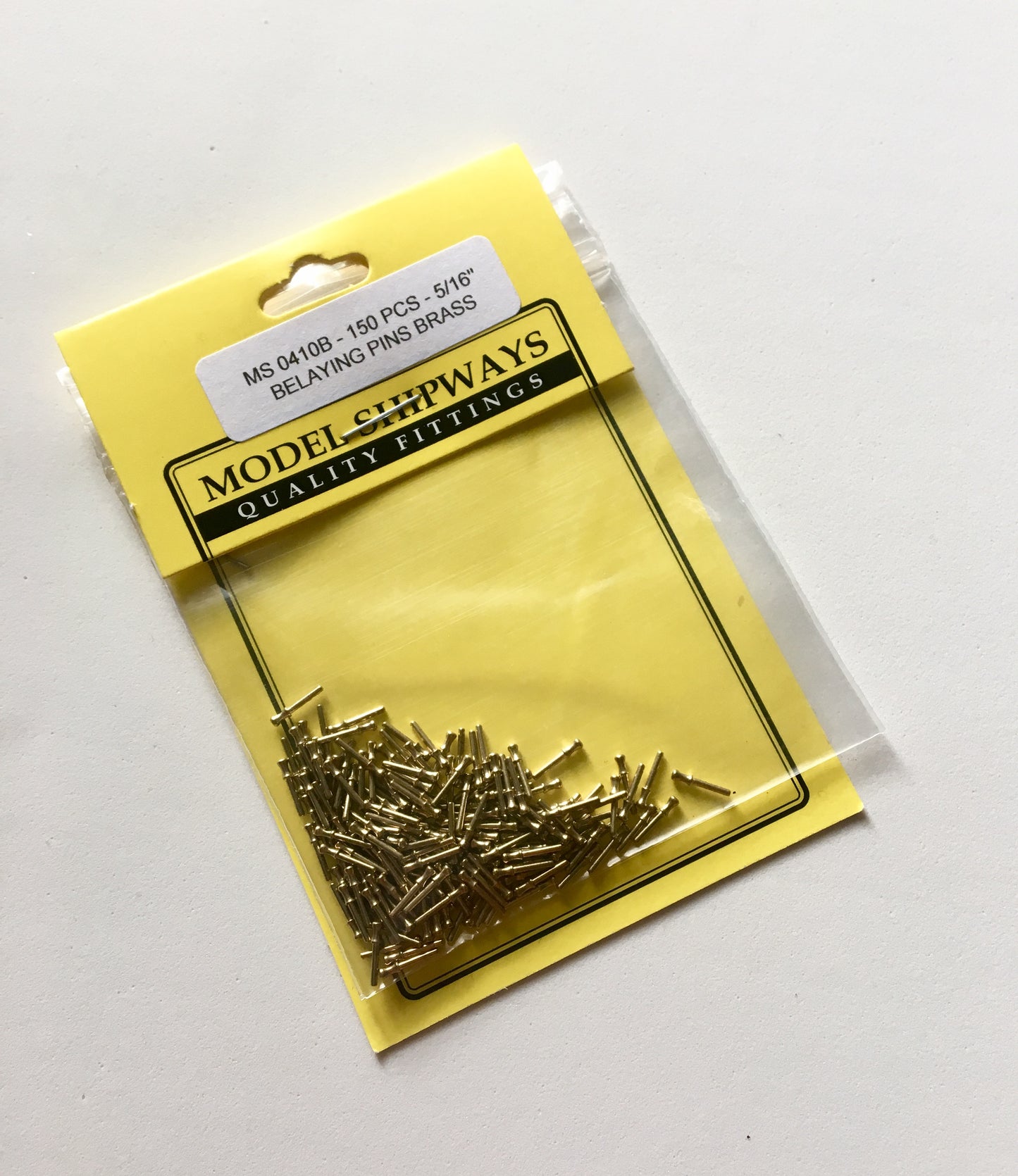 Model Expo - 5/16" (8mm) Brass Belaying Pin 150 pcs