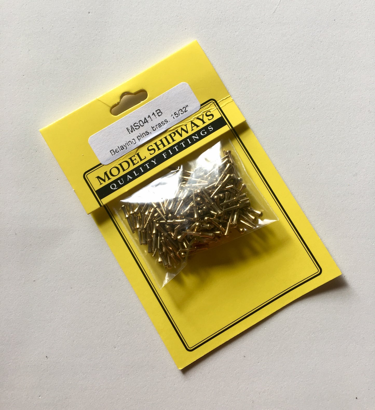 Model Expo - 15/32" (12mm) Brass Belaying Pin 150 pcs