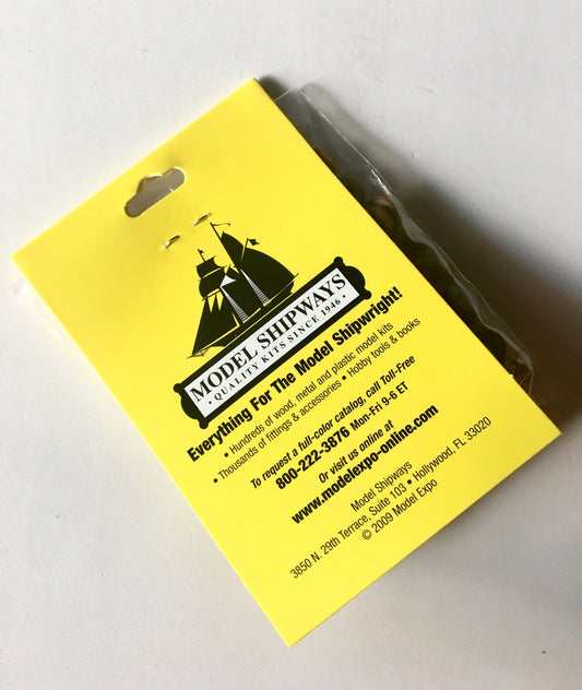 Model Expo - 3/16" (5mm) Brass Belaying Pin 20 pcs